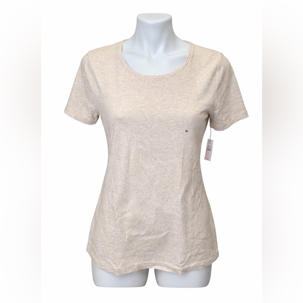 NWT Talbots Fitted Tee Size Medium Tan
